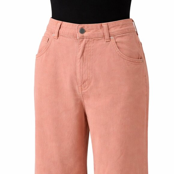 Style & Co. Denim - NWOT Peach Cotton Blend Wide-Leg Jeans — Style & Co — Size 14